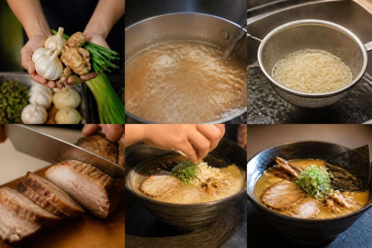 Ramen preparation