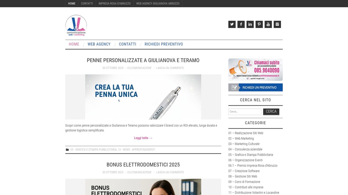 Guida Completa al Consulente SEO Professionale in Abruzzo 2025 - Approfondimento: L&L Comunicazione come esempio di agenzia SEO in Abruzzo