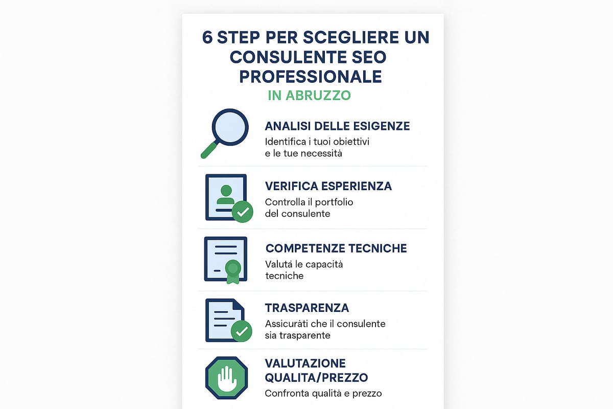 Come Scegliere il Consulente SEO Giusto in Abruzzo