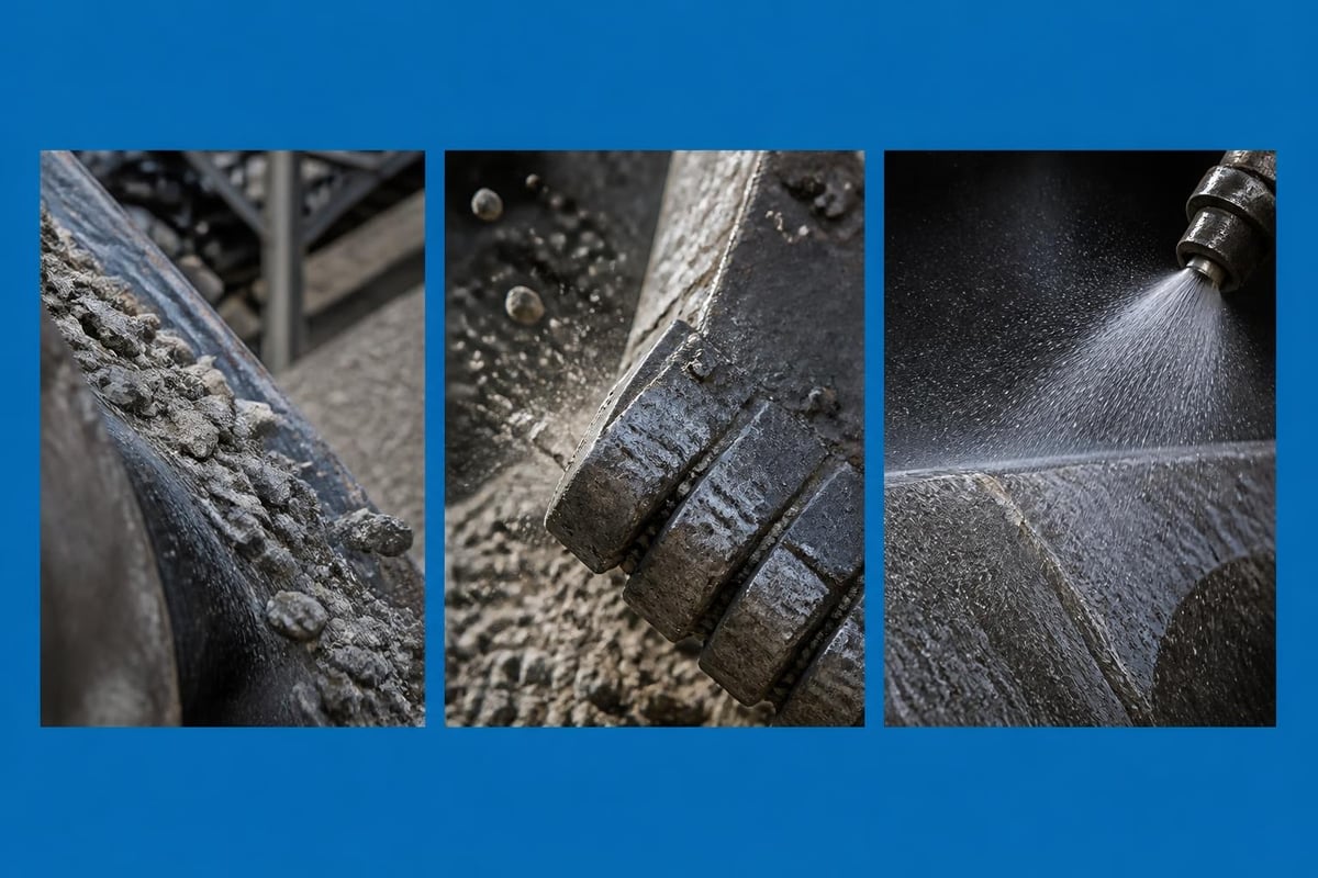 Common wear mechanisms in industrial equipment