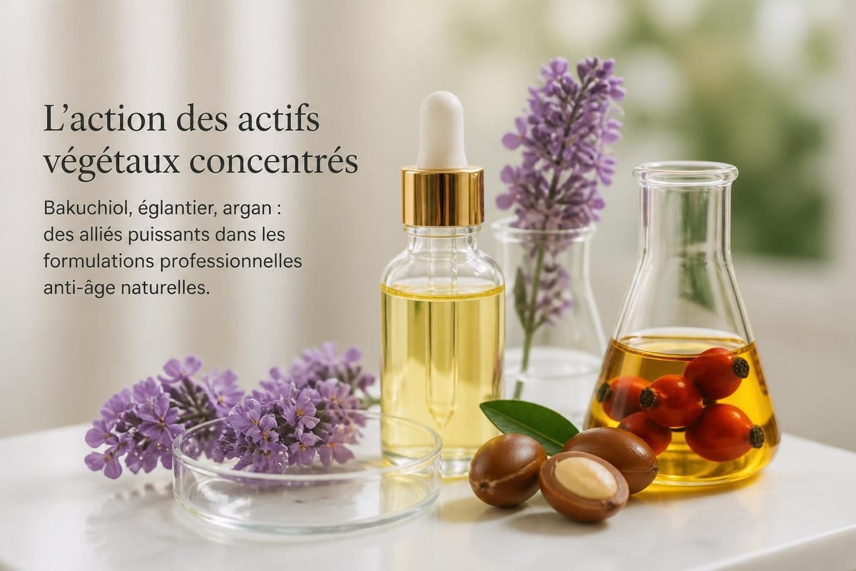 Natural active ingredients in beauty products