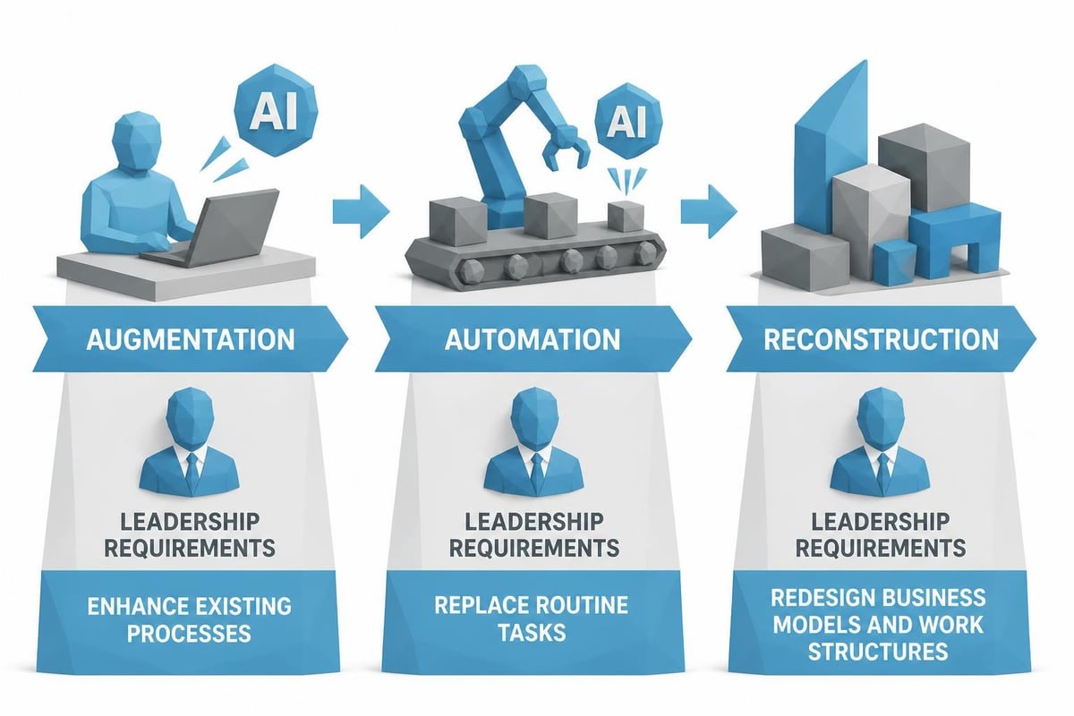 AI transformation stages