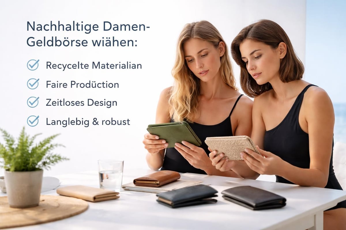 Nachhaltige Geldbeutel-Auswahl