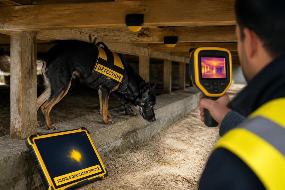 Technologies détection punaises