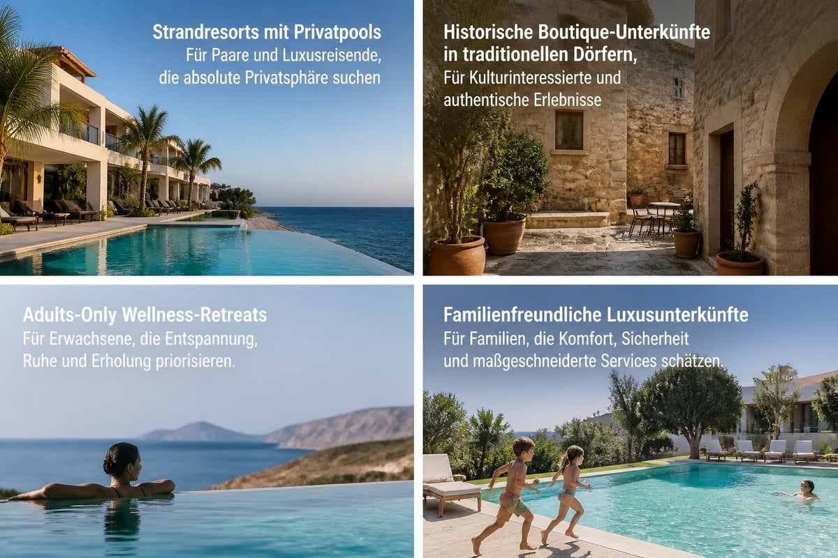 Luxushotel Kategorien Kreta
