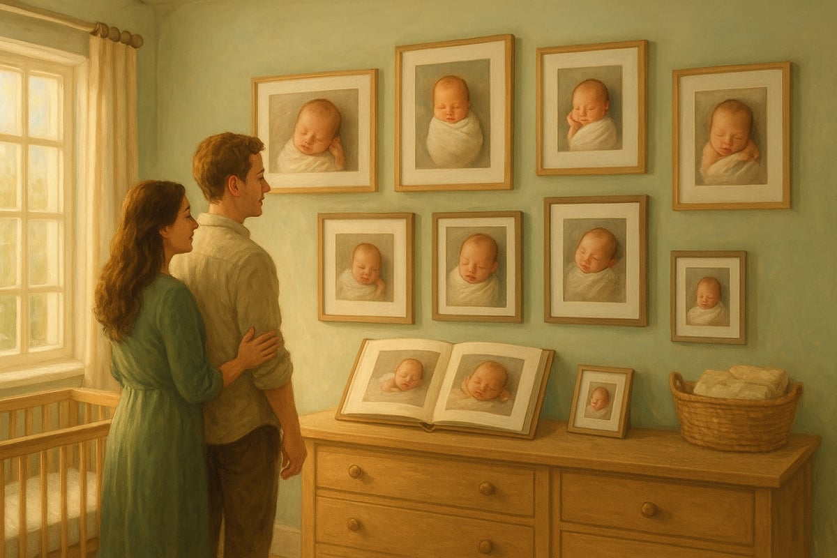 Preserving and Showcasing Your Newborn Photos