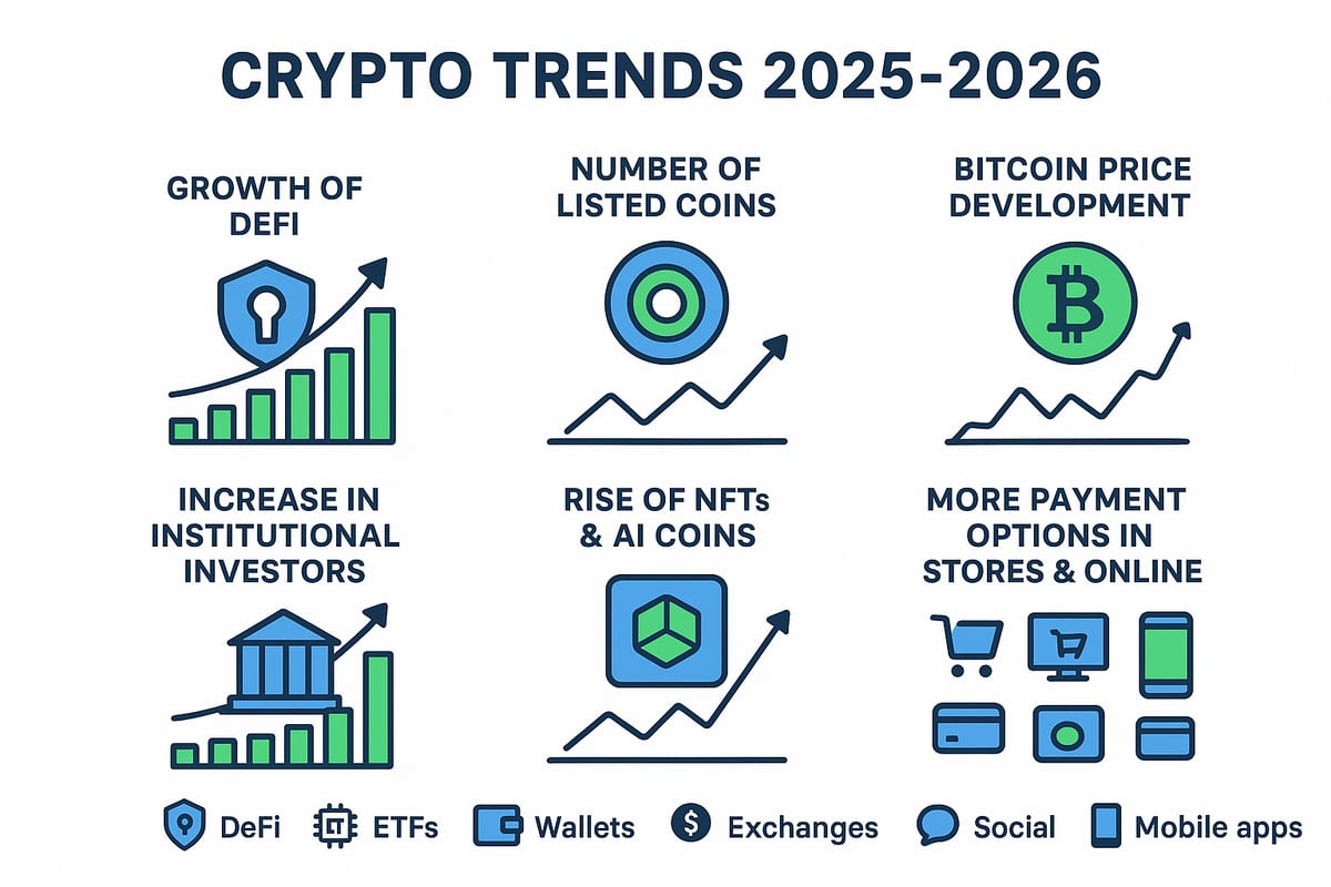 Belangrijke Trends en Ontwikkelingen in de Cryptomarkt (2025-2026)