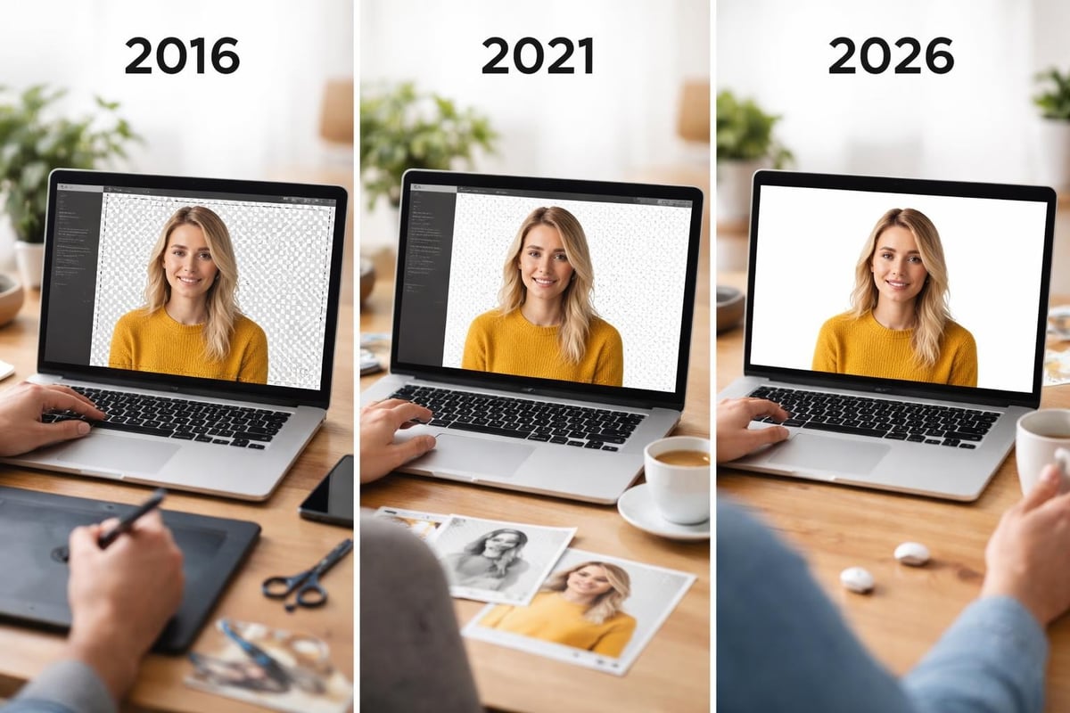 AI background removal evolution