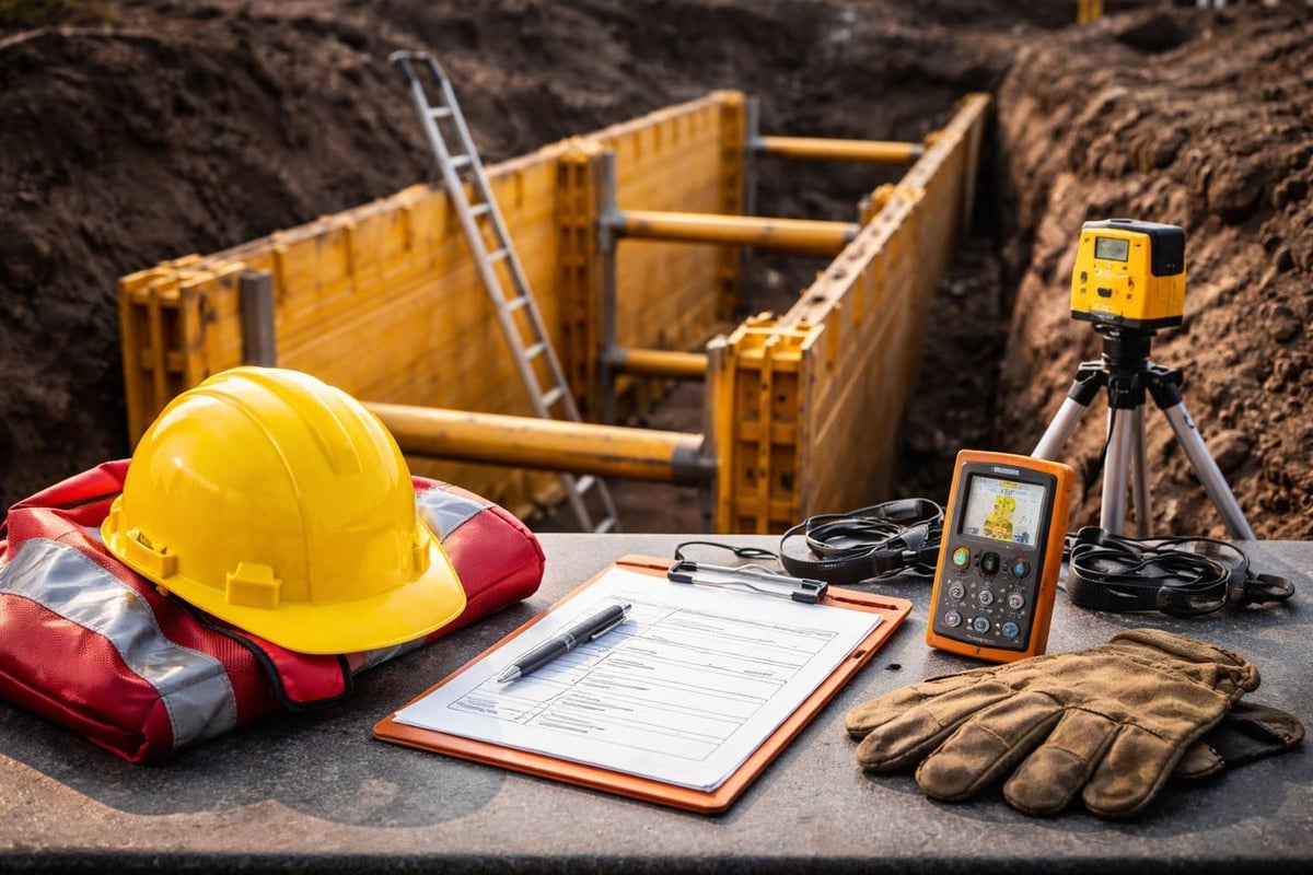 Excavation safety protocols