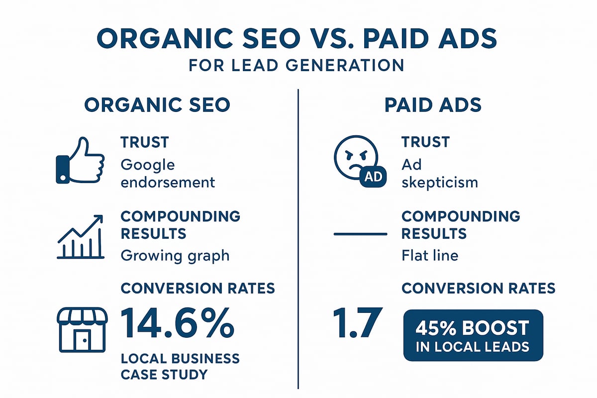 Why Organic SEO Outperforms Paid Ads for Lead Generation