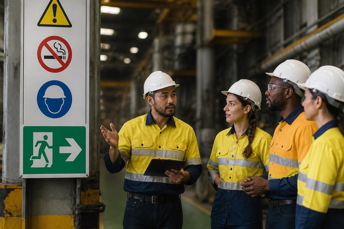 Safety sign effectiveness factors
