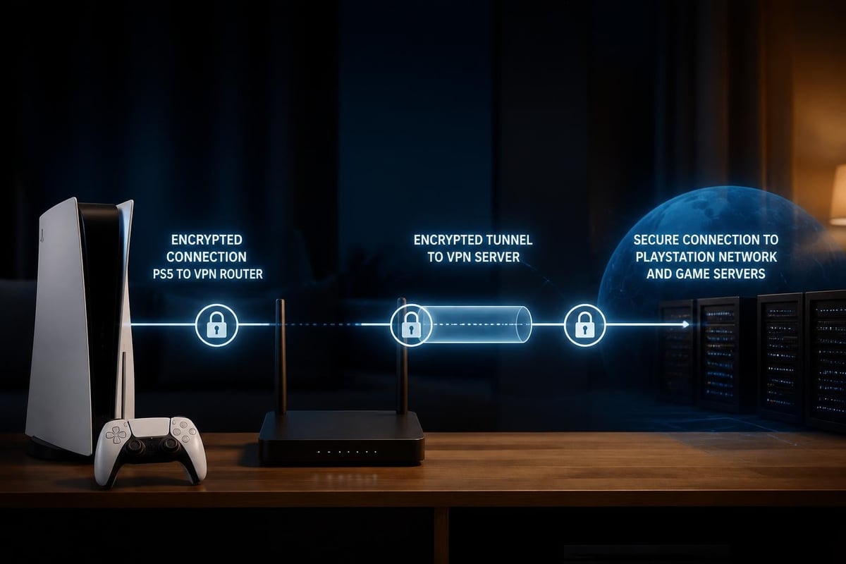 VPN router security layers