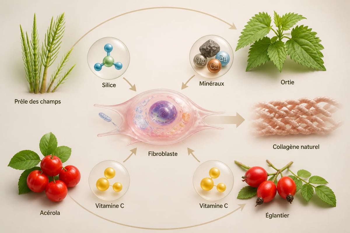 Plantes stimulant le collagène