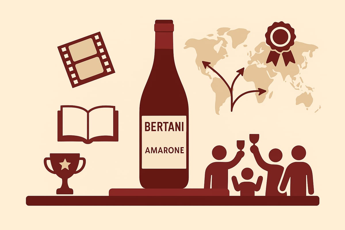 Amarone Bertani nella Cultura del Vino Italiano e Internazionale