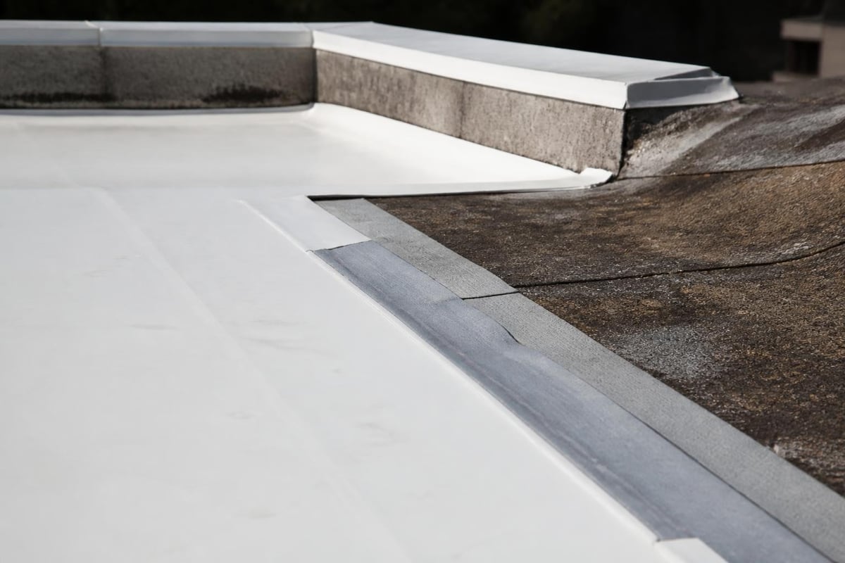 Partial roof replacement