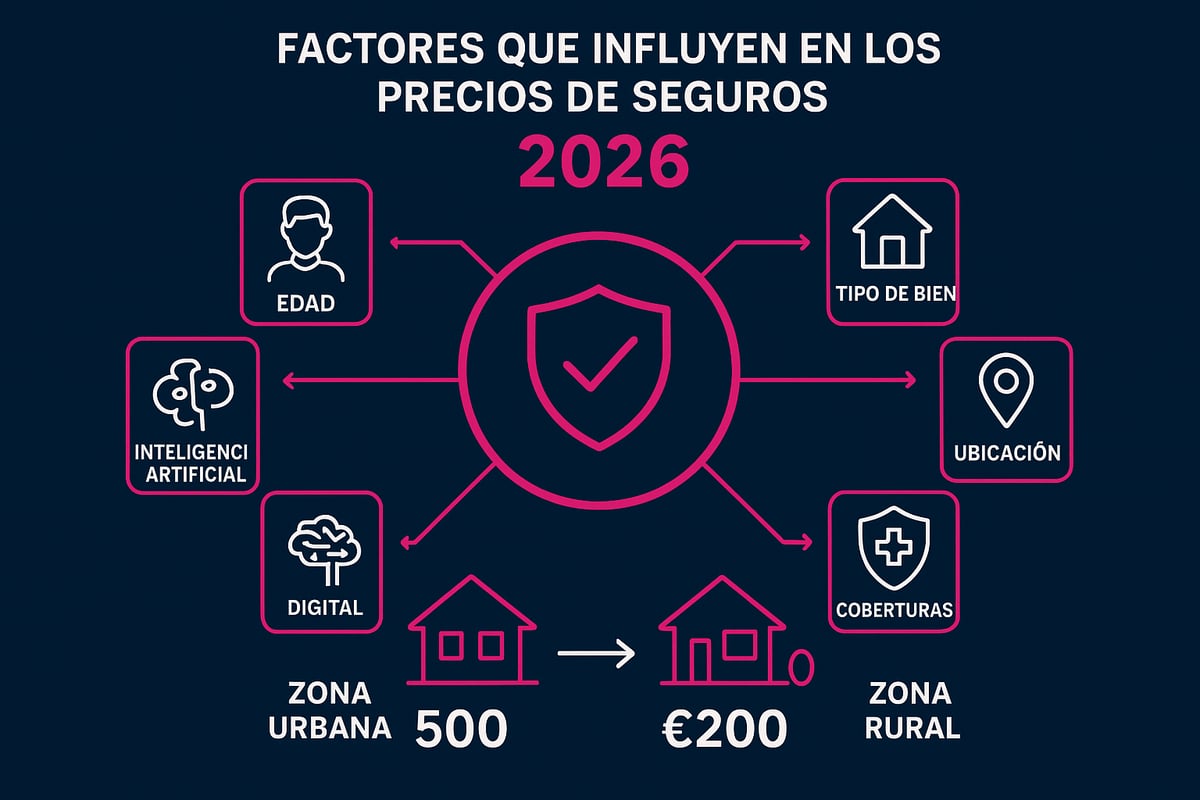Factores que Influyen en los Precios de Seguros en 2026