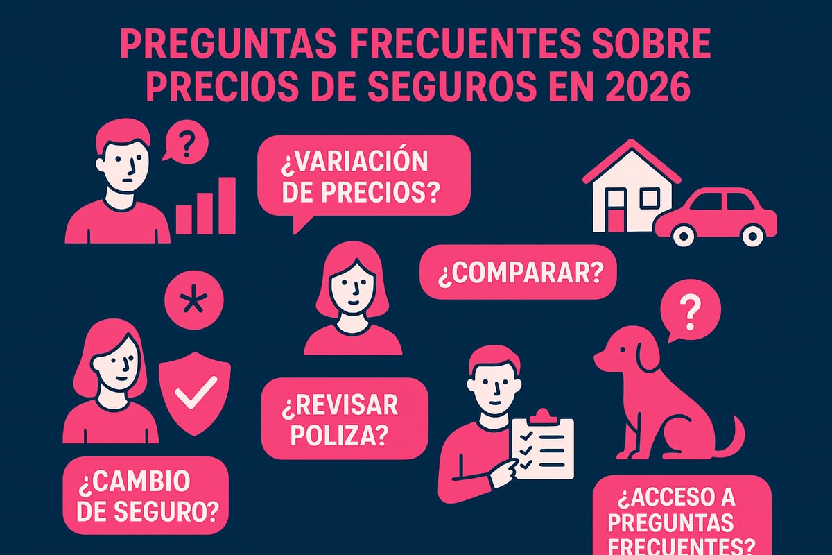 Preguntas Frecuentes Sobre Precios de Seguros en 2026