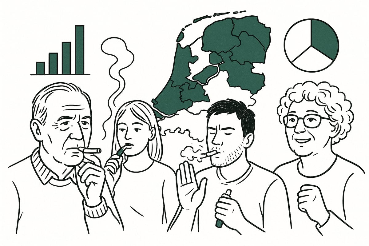 Rokers in Nederland: Feiten en Cijfers 2025