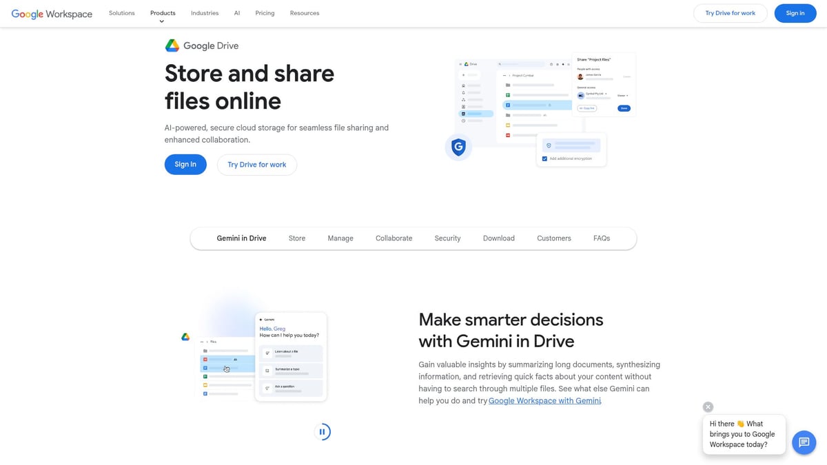 Top 7 OneDrive Alternative Picks for 2026 - Google Drive