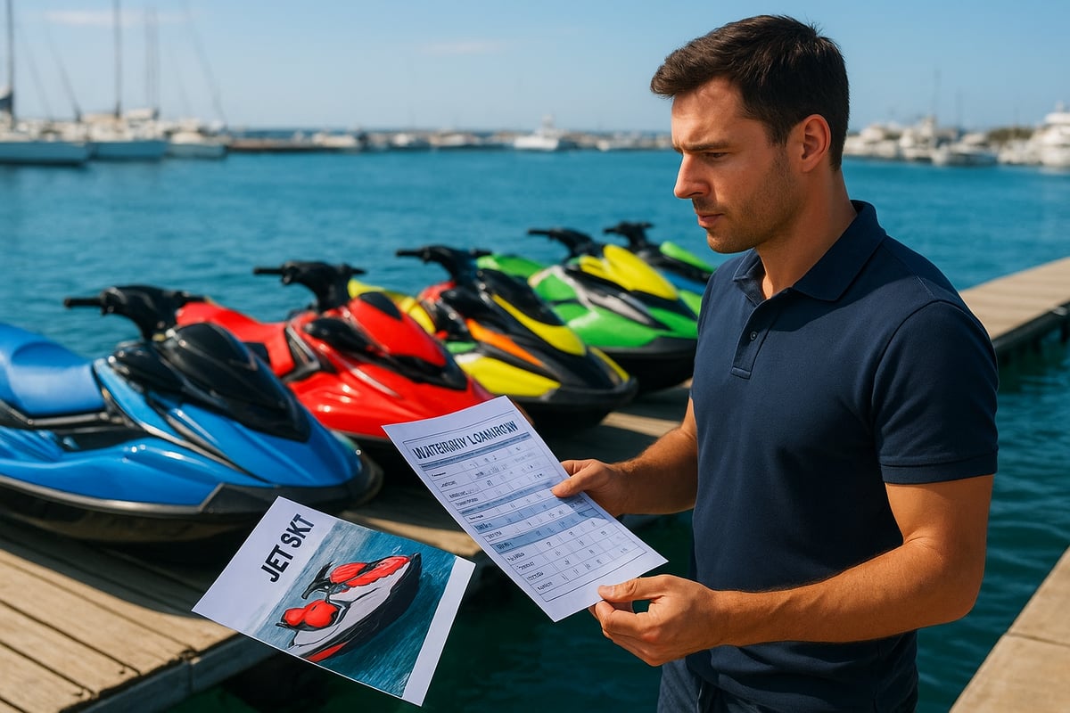 Motos de Agua Benidorm - article 14d698ba 4896 4274 b24 fotografia realista de una persona evaluando disti 3 dgr06s Cómo Elegir la Moto de Agua Ideal: Guía de Compra 2025