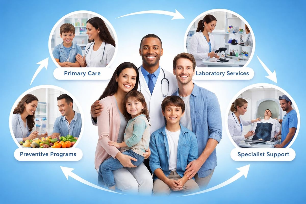 Integrated primary care services