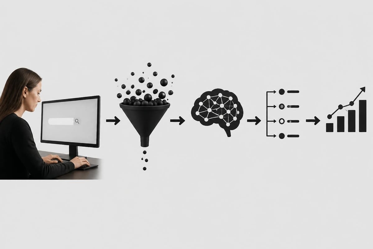 AI keyword research workflow
