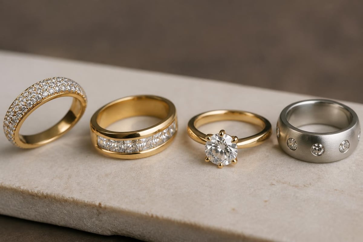 Diamond bezel setting techniques