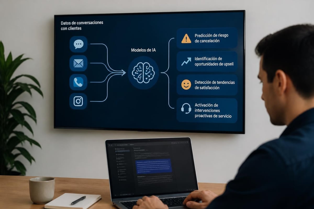 Análisis predictivo en servicio al cliente
