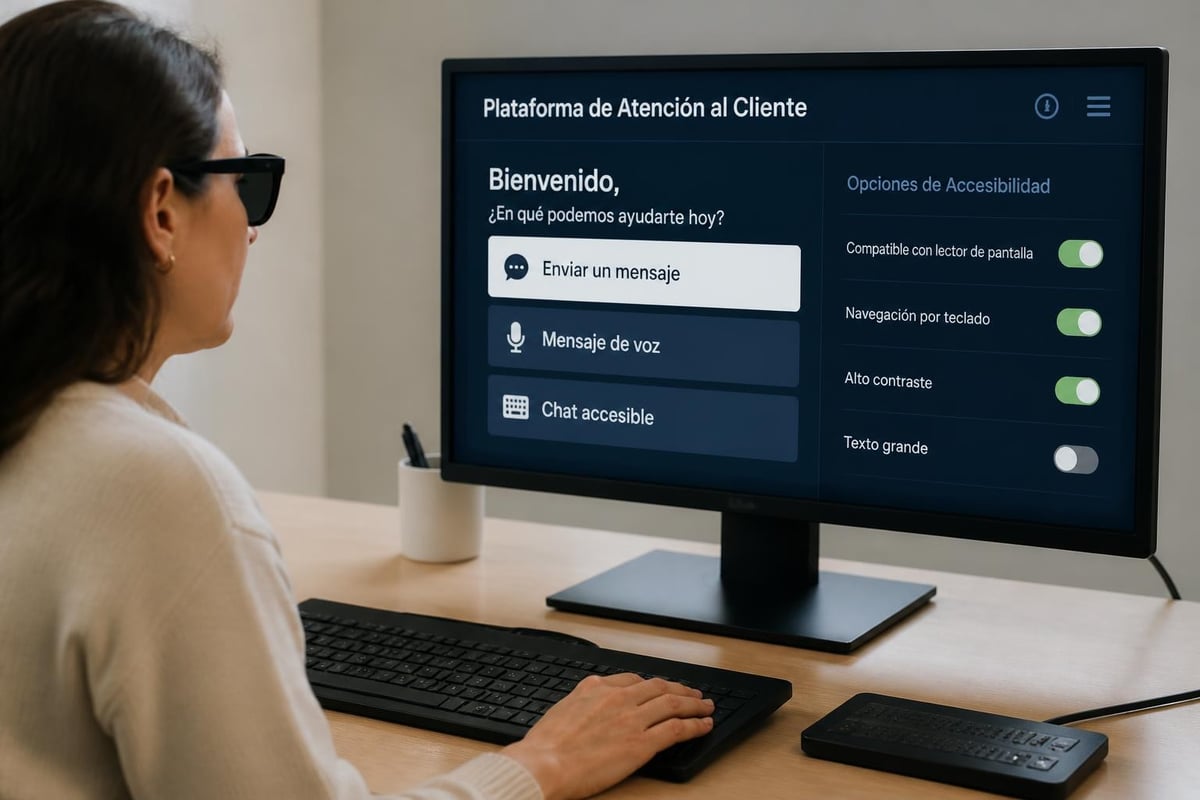 Accesibilidad en atención al cliente