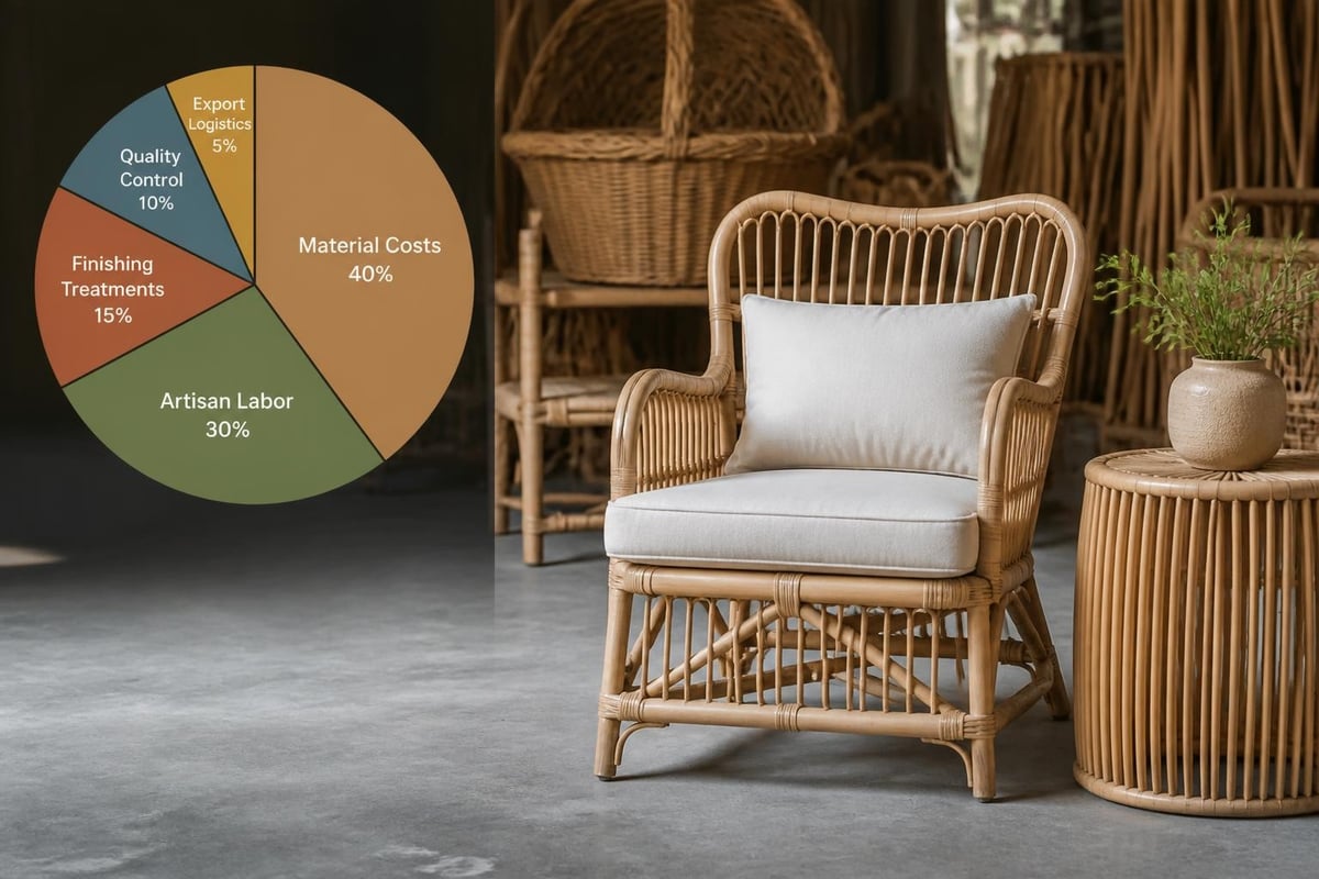 Rattan chair cost breakdown