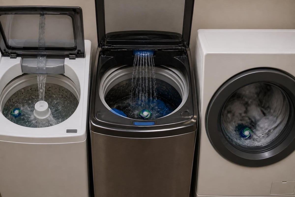 Washing machine types comparison