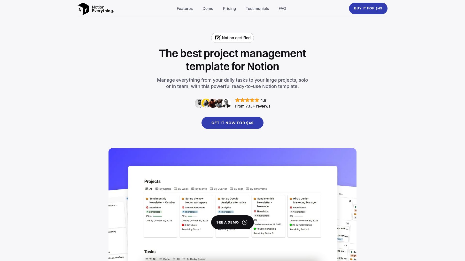 12 Best Templates Notion Users Need in 2025 - Project Management System