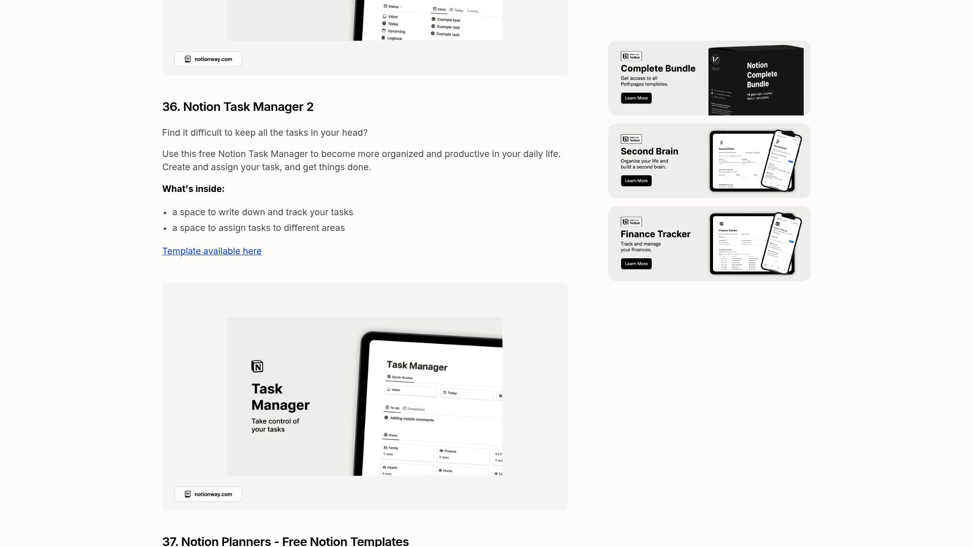 12 Best Templates Notion Users Need in 2025 - Meal Planner Template