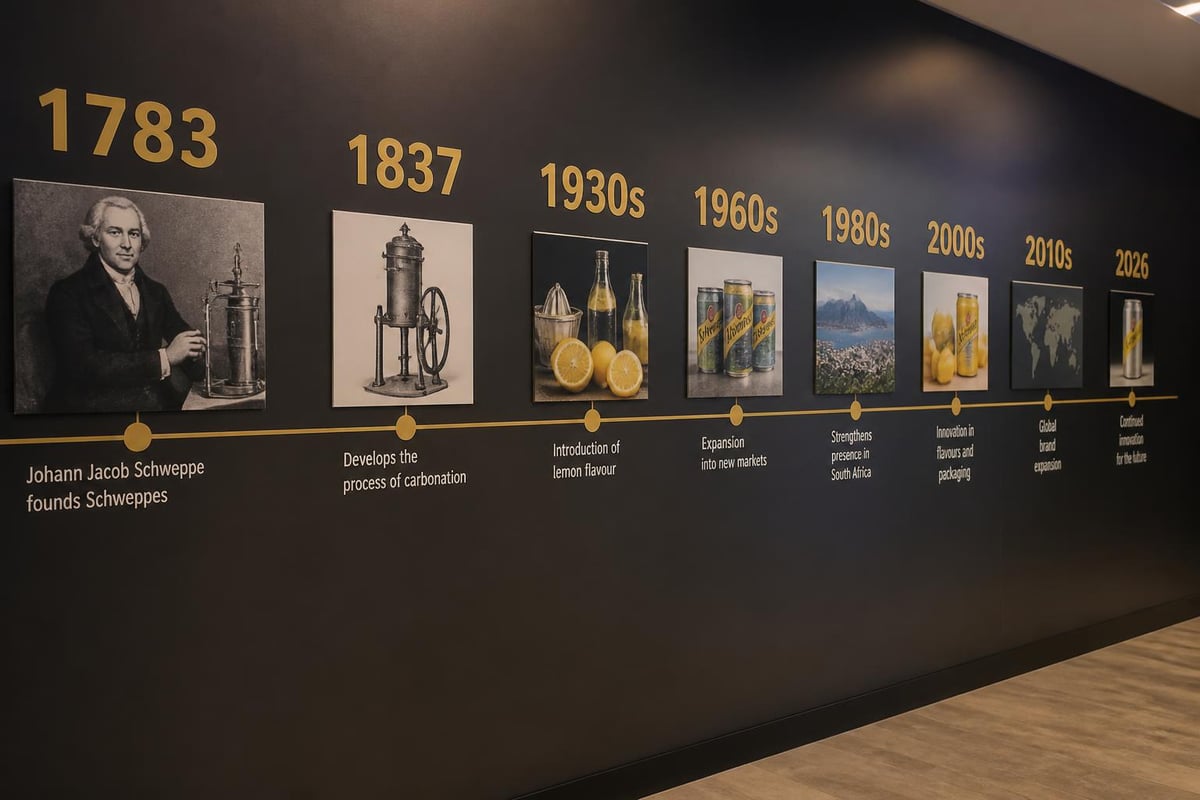 Schweppes lemon evolution