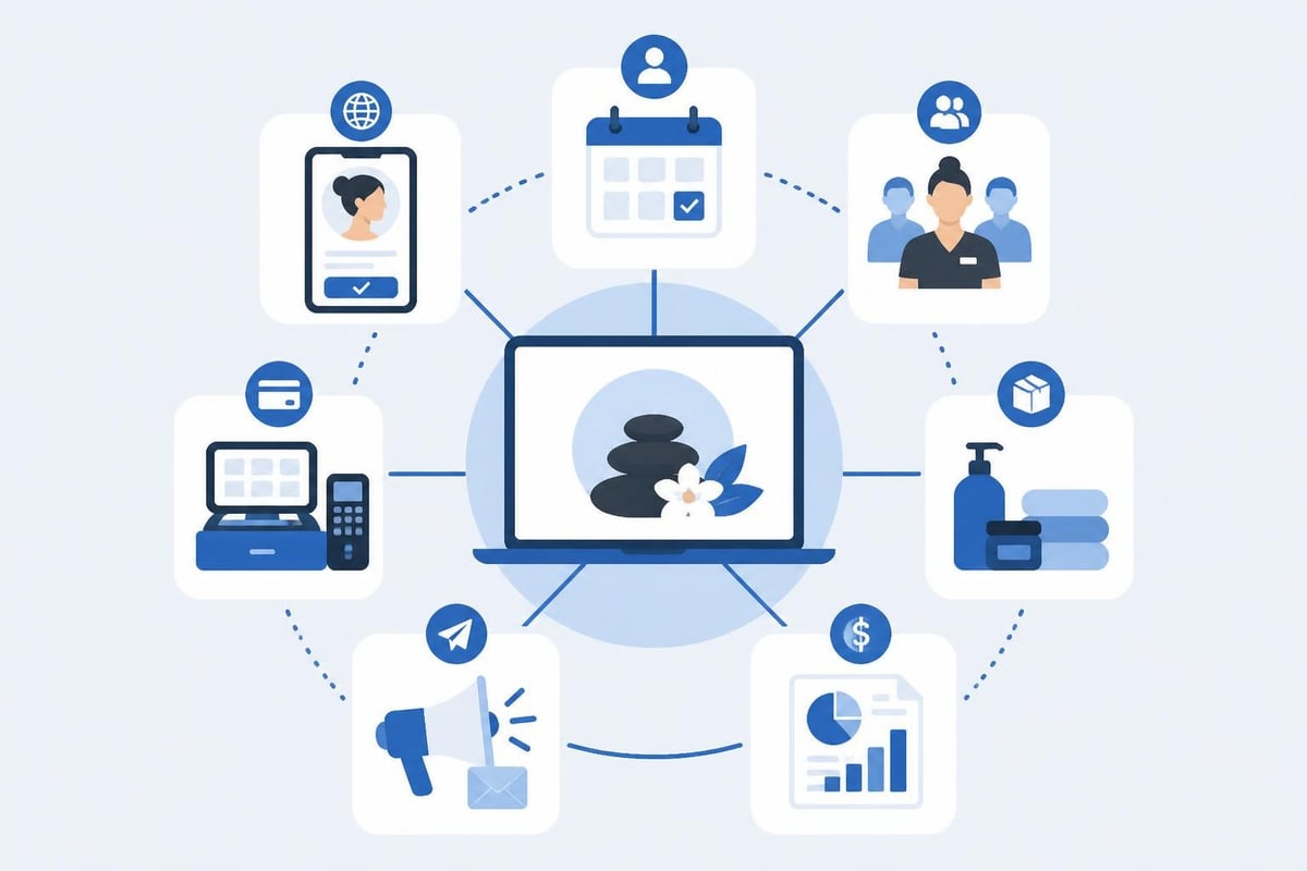 Spa software core features