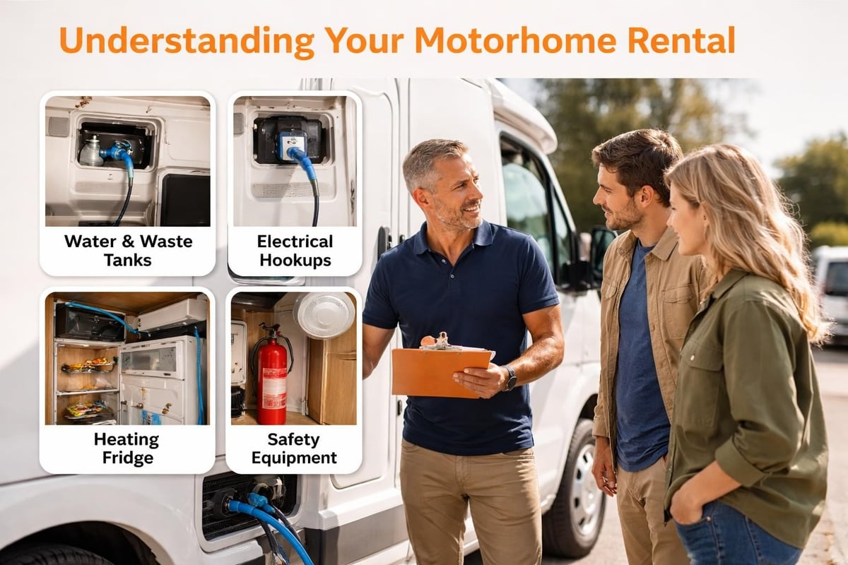 Motorhome handover checklist