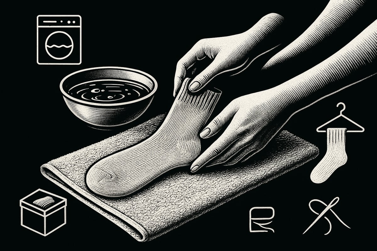 Step-by-Step Guide: How to Care for Your Cashmere Socks