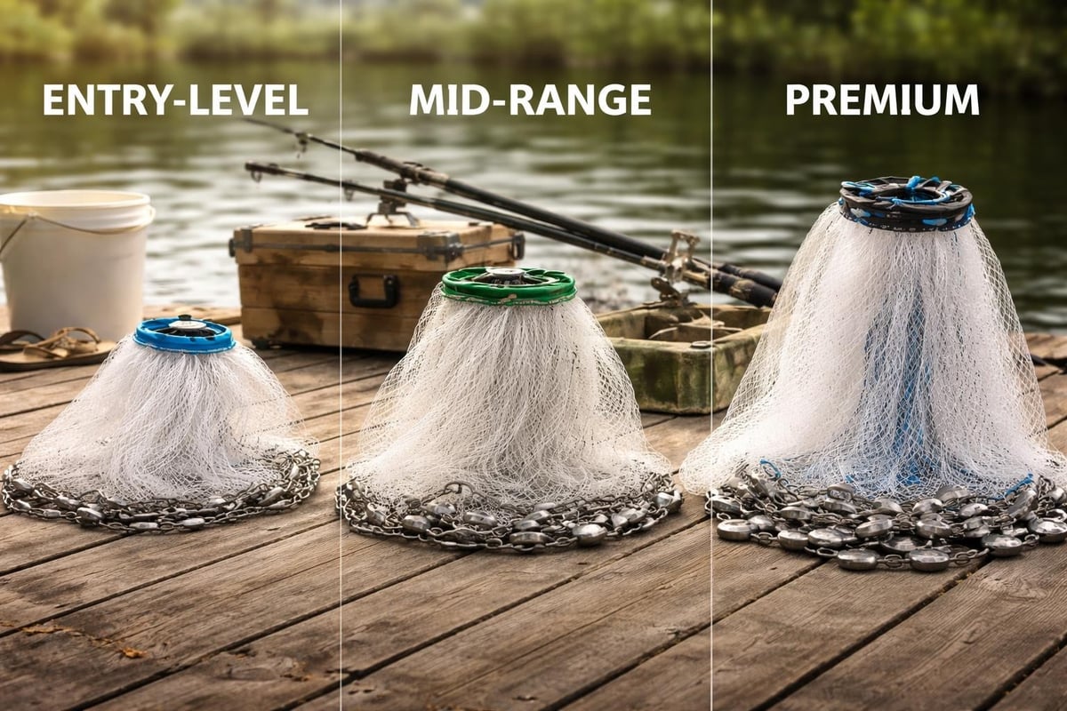 Cast net price categories