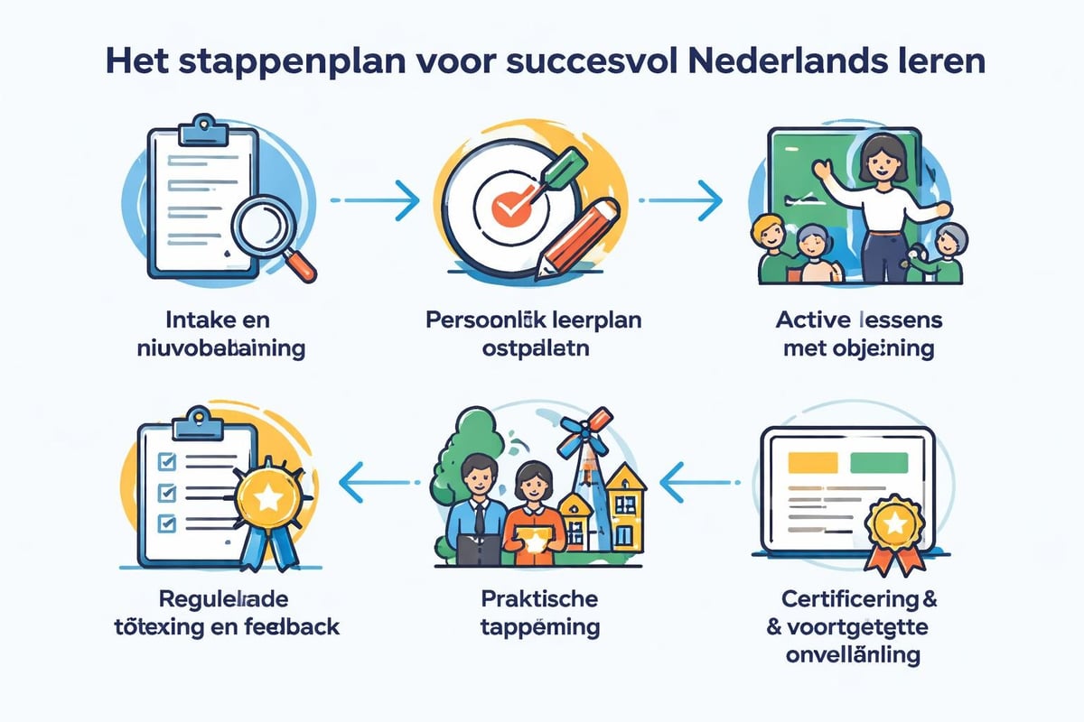 Leerproces Nederlandse taalles