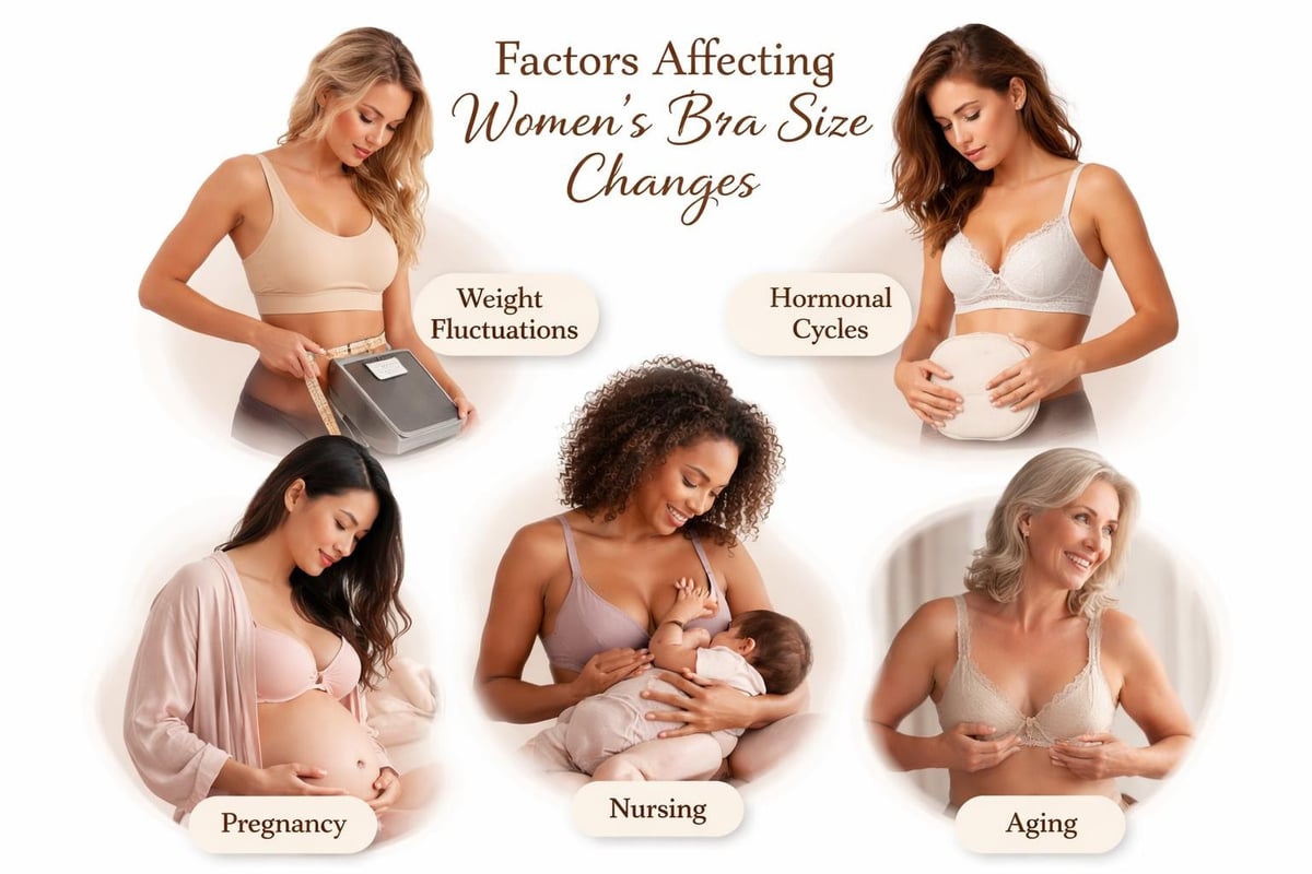 Bra sizing factors