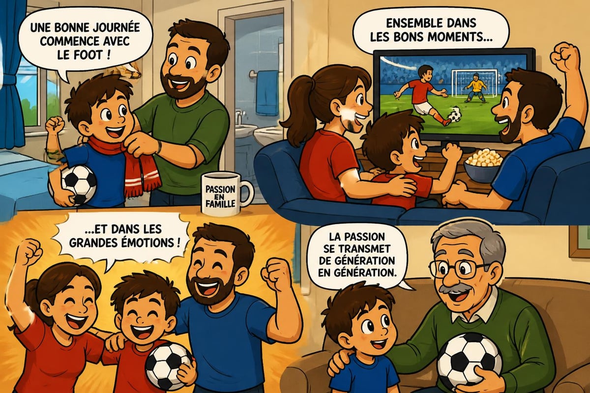 Rituels familiaux football