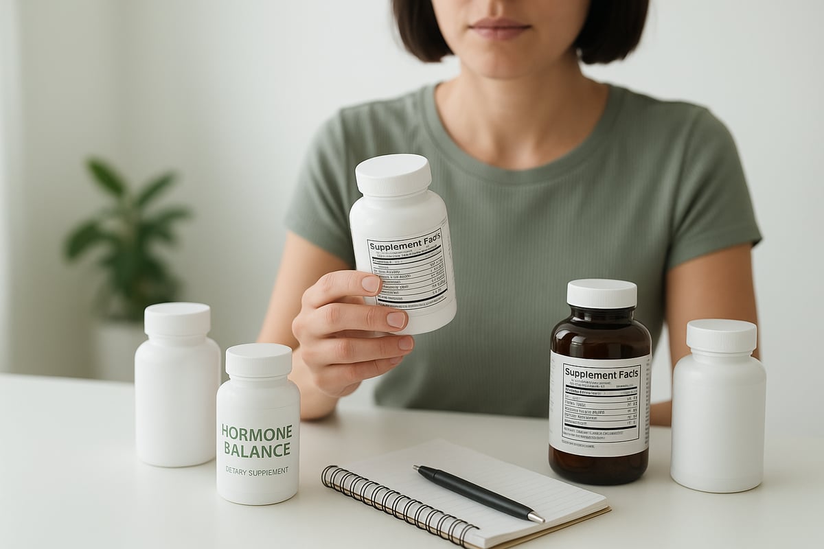 How to Choose the Right Supplements for Your Hormonal Needs