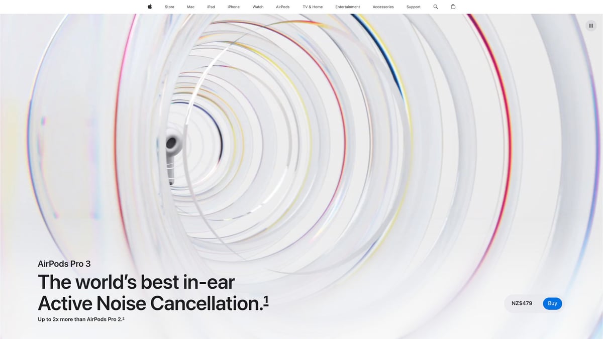 9 Essential Wireless Earbuds for iPhone in 2025 - Apple AirPods Pro (3rd Gen)