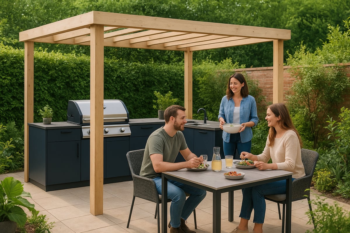 Why Outdoor Kitchens Are Booming in UK Gardens