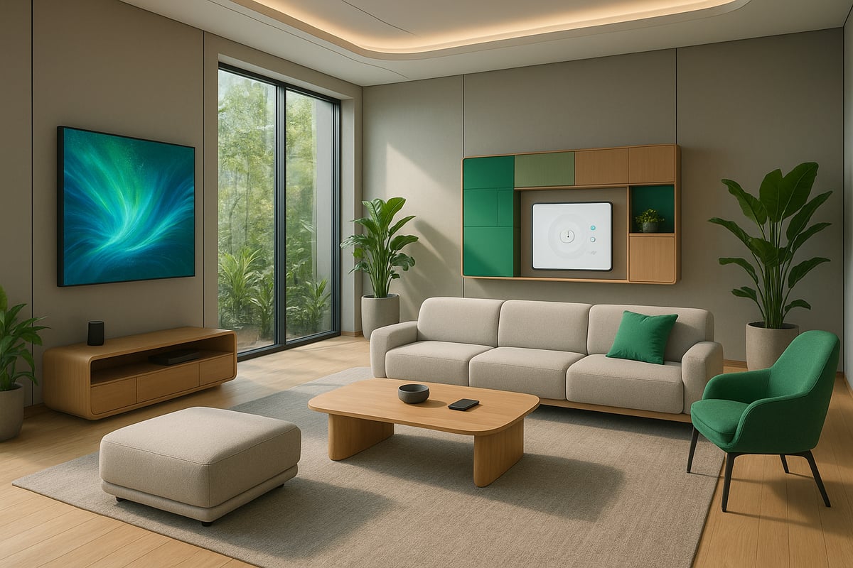 Decoración y Espacios: Hogares con Estilo Futurista