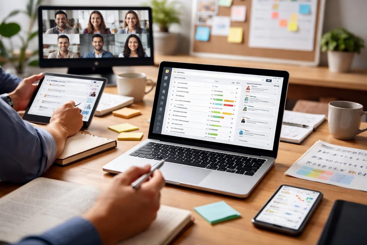 Strukturierte Projektorganisation für Remote-Teams