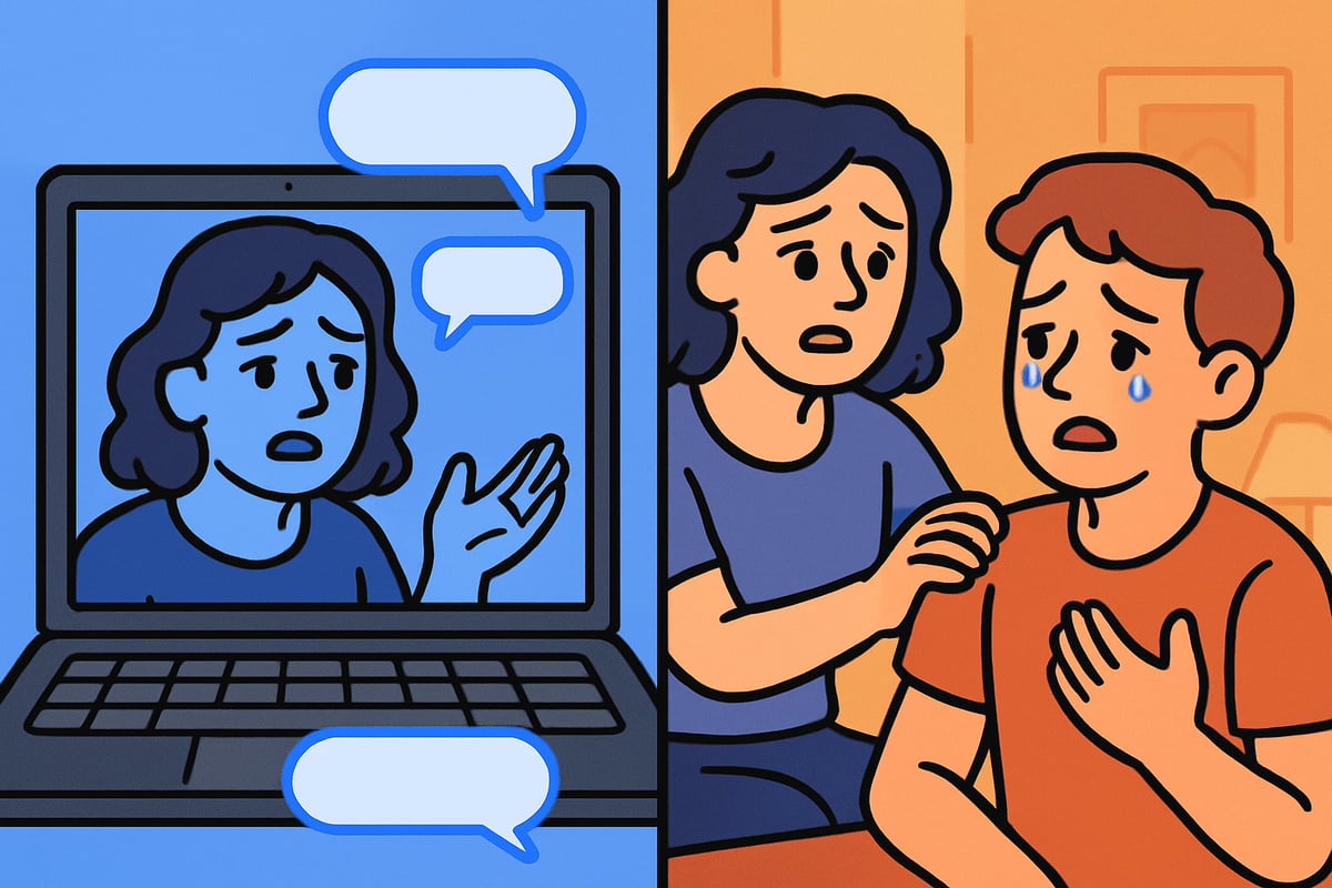 Digital vs. In-Person: Navigating Emotional Conversations in Modern Life