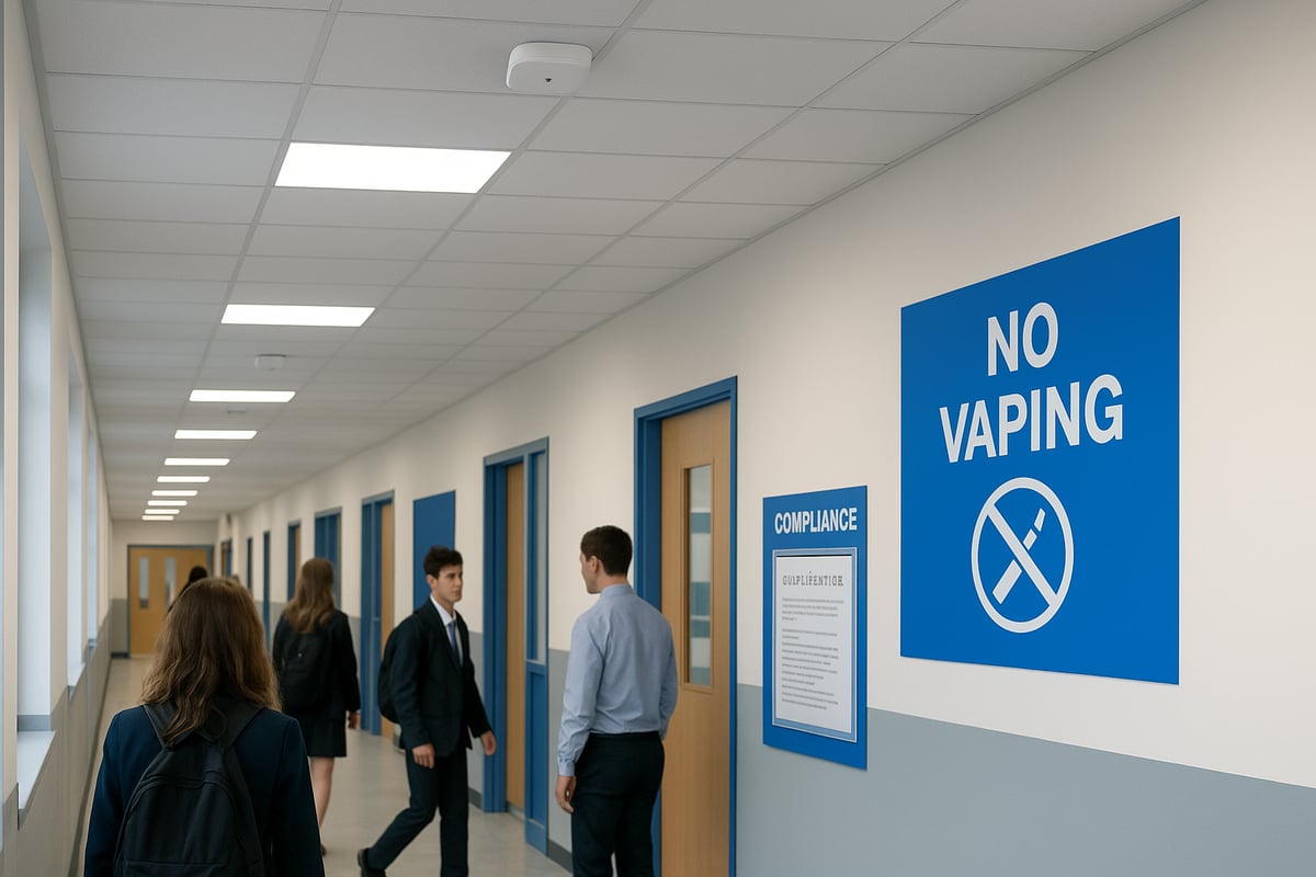 Vape Detection and UK Law: Regulations and Compliance in 2025