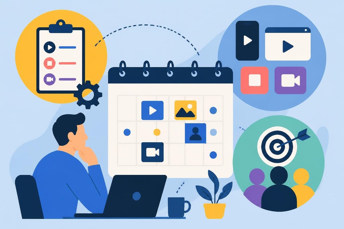 Video content strategy planning