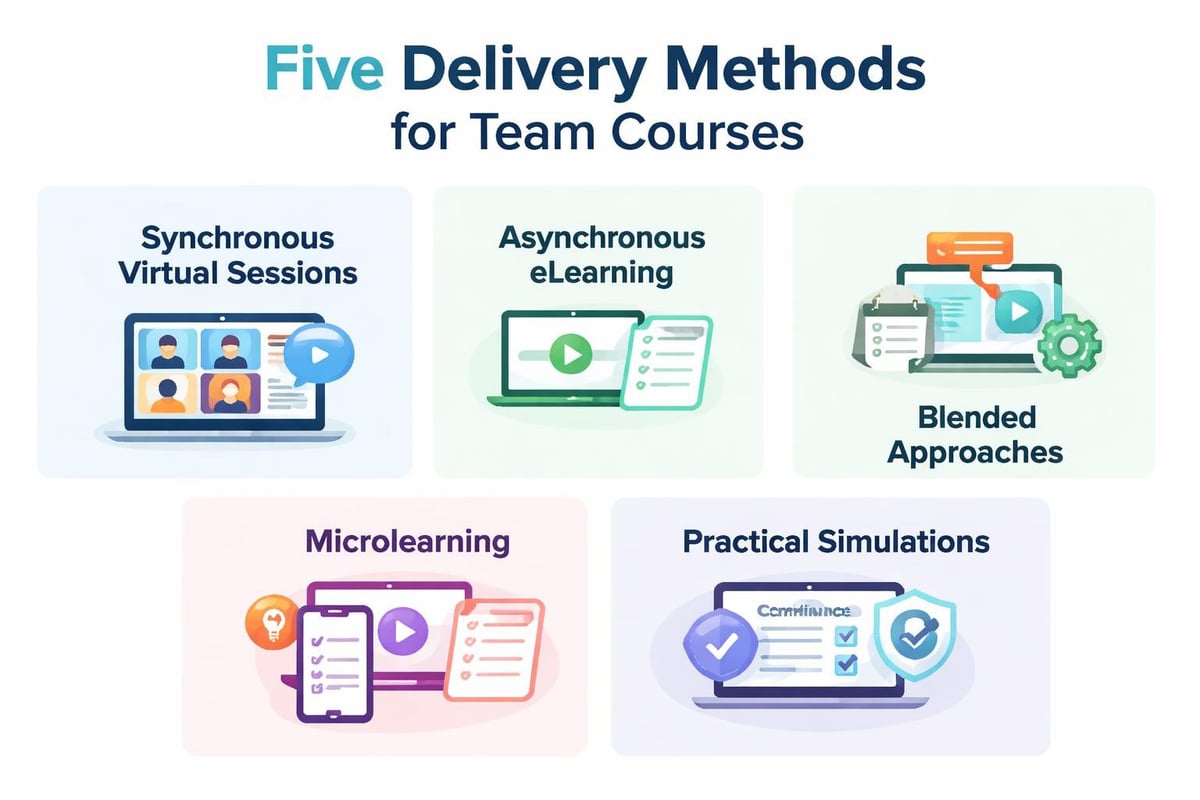 Team course delivery methods